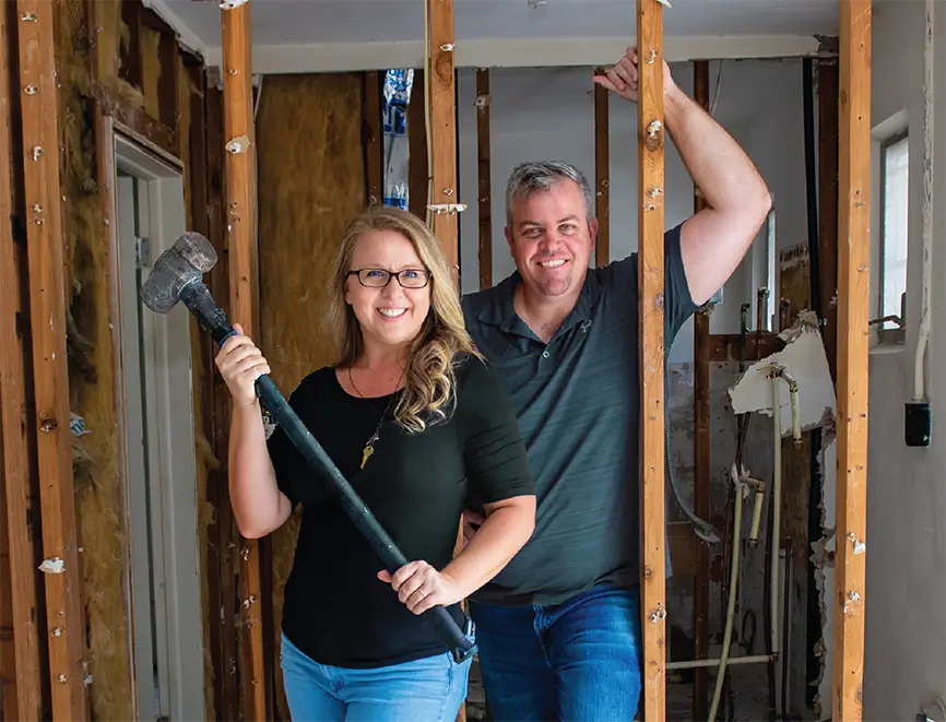 Justin Jones and Stephanee Huynh, founders of 4Pt Punchlist